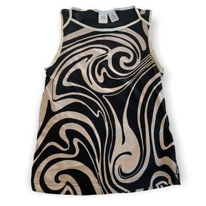 Armani Swirl Design Top